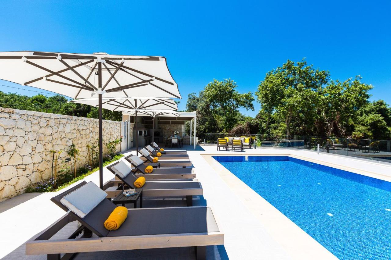 Luxury Cretan Villas With Private Pools Gállos Dış mekan fotoğraf