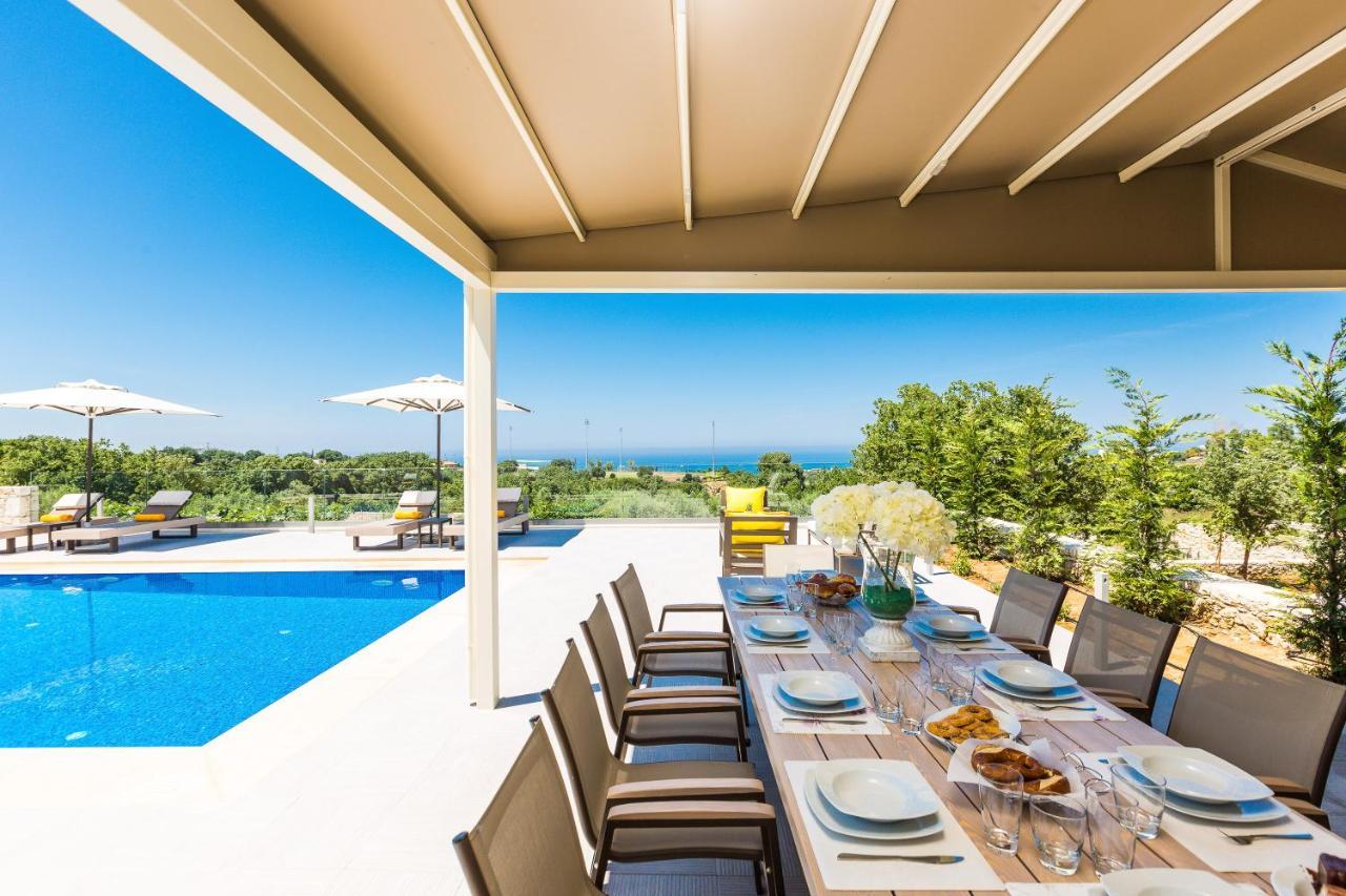 Luxury Cretan Villas With Private Pools Gállos Dış mekan fotoğraf
