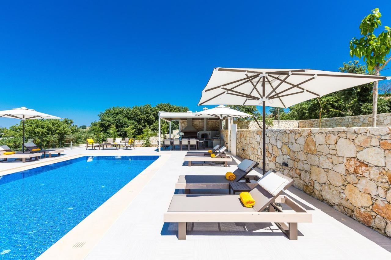 Luxury Cretan Villas With Private Pools Gállos Dış mekan fotoğraf