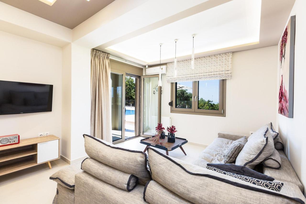 Luxury Cretan Villas With Private Pools Gállos Dış mekan fotoğraf