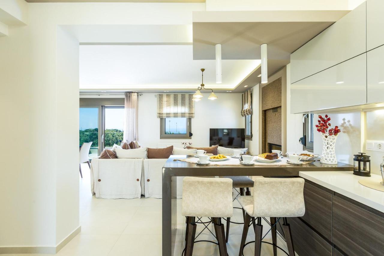 Luxury Cretan Villas With Private Pools Gállos Dış mekan fotoğraf